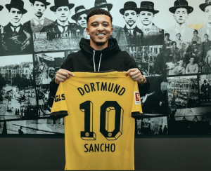 Read more about the article Jadon Sancho returns to Borussia Dortmund on loan