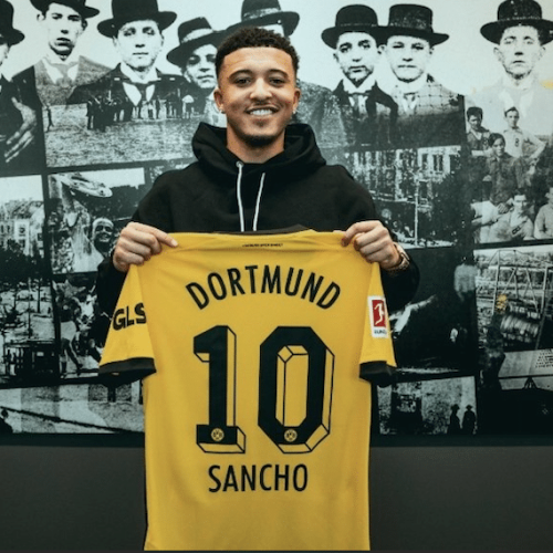 Jadon Sancho returns to Borussia Dortmund on loan