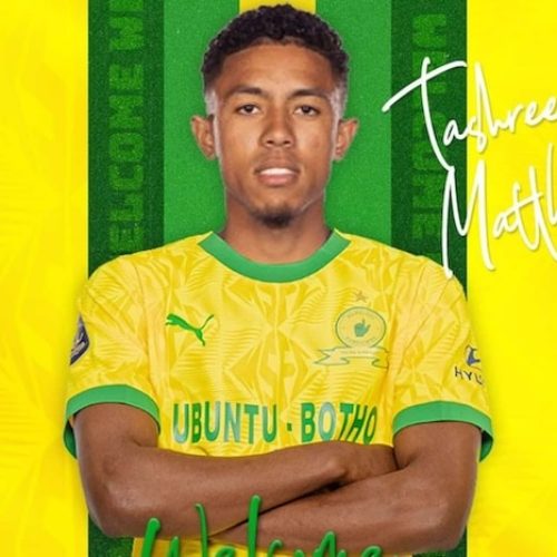 Tashreeq Matthews joins Mamelodi Sundowns