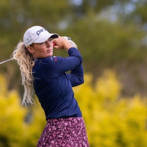 Dawson has her eye on the prize in Dimension Data Ladies Pro-Am