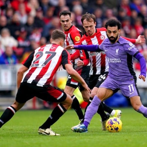 Salah stars as Liverpool beat Brentford