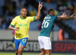 Read more about the article Ribeiro nets hat-trick as Sundowns stretch lead to 12 points