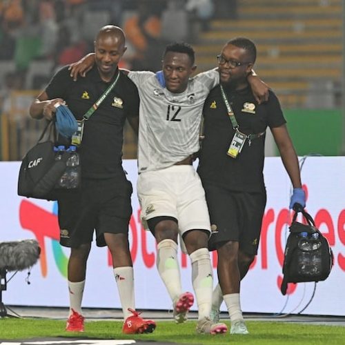 Broos: Maseko ruled out for rest of AFCON