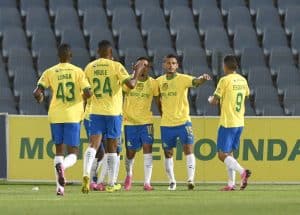 Read more about the article Sirino hits hat-trick as Sundowns cruise into Nedbank last 16