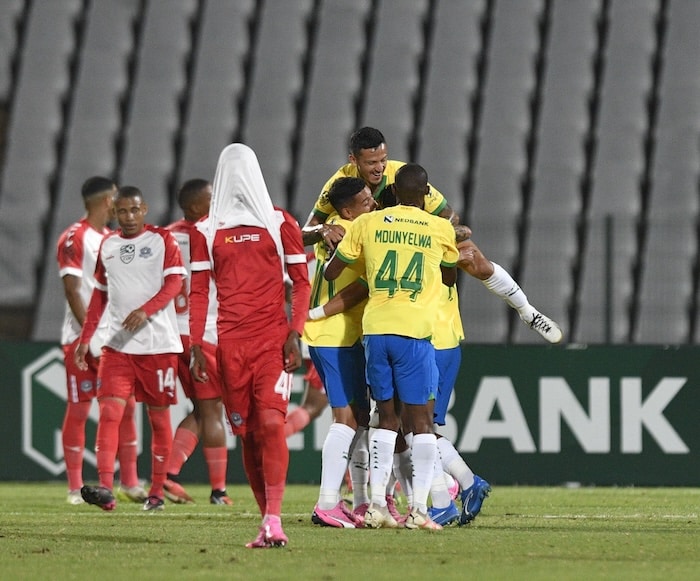 You are currently viewing Watch: Esquivel open his account for Sundowns in superb fashion