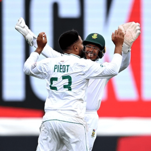 Piedt takes five wickets as Proteas take second Test lead