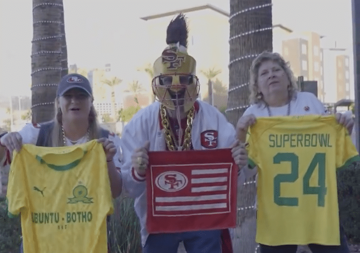 You are currently viewing Watch: Sundowns visit Super Bowl LVIII in Las Vegas