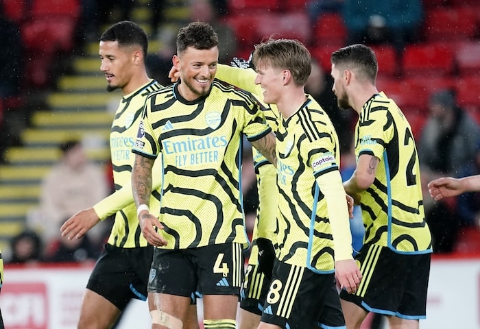 You are currently viewing Arsenal hit Sheffield for six at Bramall Lane