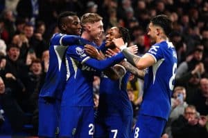 Read more about the article Chelsea leave it late against Leicester to reach FA Cup semis