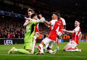 Read more about the article Arsenal beat Porto on penalties to reach UCL quarters