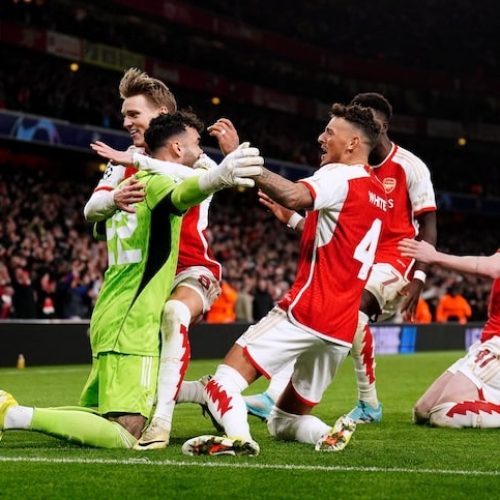 Arsenal beat Porto on penalties to reach UCL quarters