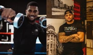 Read more about the article Under Armour Athletes Anthony Joshua, Kevin Lerena on display in Riyadh