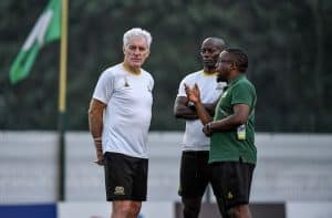 Read more about the article Broos put Bafana to work ahead of Andorra tie