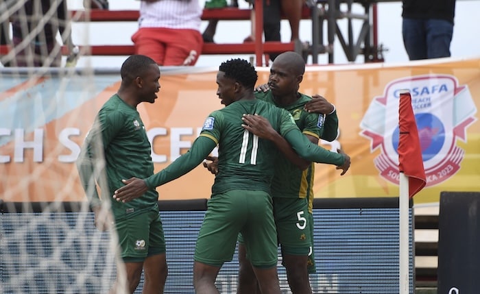 You are currently viewing SA keeps closer to COSAFA Beach Soccer semis after beating Seychelles