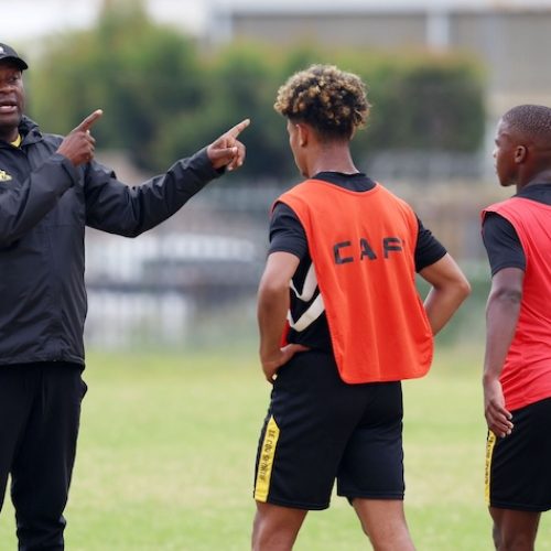 Mdaka put Amajita through their paces at training camp