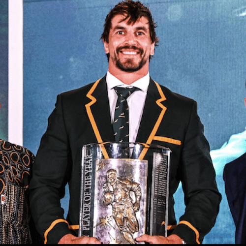 Etzebeth makes it a double at SA Rugby Awards 2023