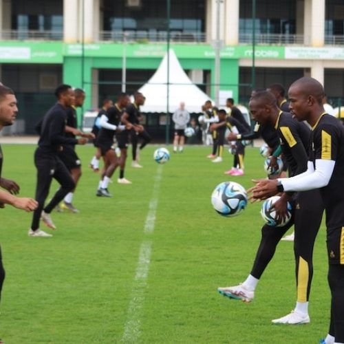 In Picture: Bafana train ahead of Algeria showdown