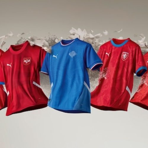 PUMA unveils Euro team home & away kits