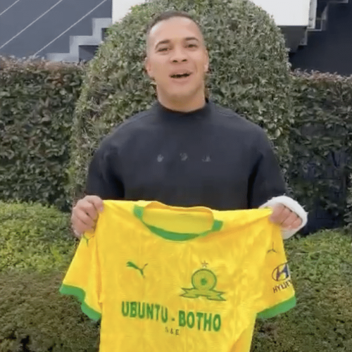 WATCH: Springbok superstar throws support behind Mamelodi Sundowns