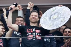 Read more about the article Alonso guides Leverkusen to first Bundesliga in 120 years