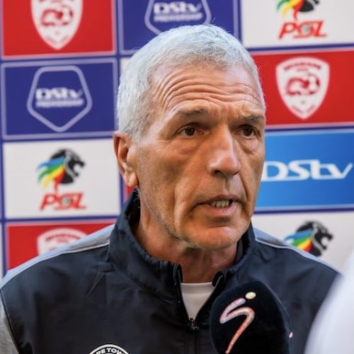 Middendorp: We have to win this game against Richard Bay