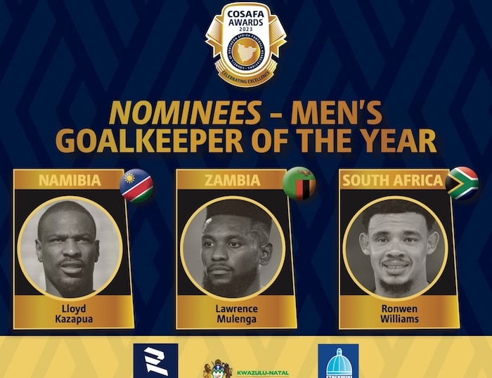 You are currently viewing Williams amongst nominees for COSAFA Men’s Goalkeeper of the Year award