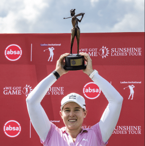 Read more about the article Casandra conquers Serengeti to claim Absa Ladies Invitational title