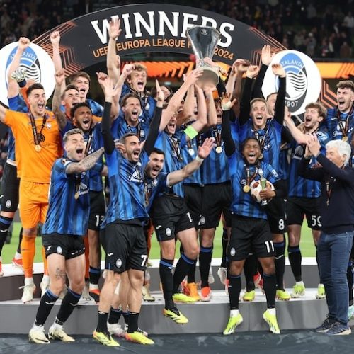 Lookman hits hat-trick as Atalanta end Leverkusen’s unbeaten run to win Europa League