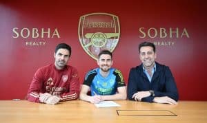 Read more about the article Jorginho eyes silverware after signing new deal at Arsenal