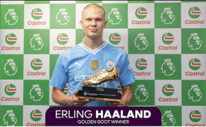 Read more about the article Haaland wins second straight Premier League Golden Boot