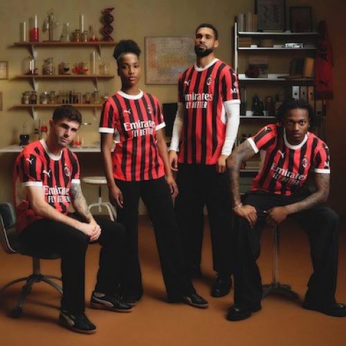 PUMA & AC Milan Home kit celebrates Rossoneri legacy