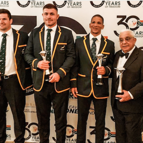 SA Rugby celebrates stellar night at SA Sports Awards