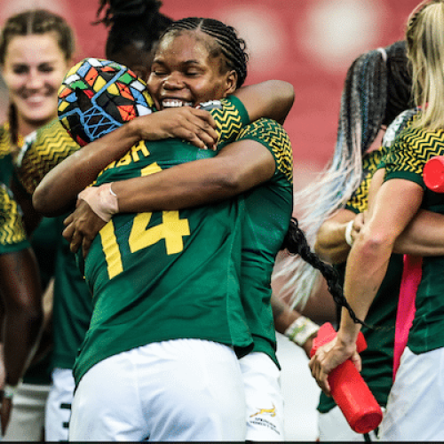 Springbok Women’s Sevens finish Singapore on a high