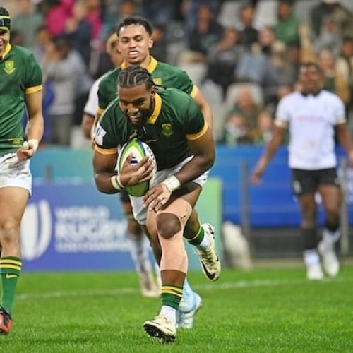 Junior Boks opening win built on solid forward performance