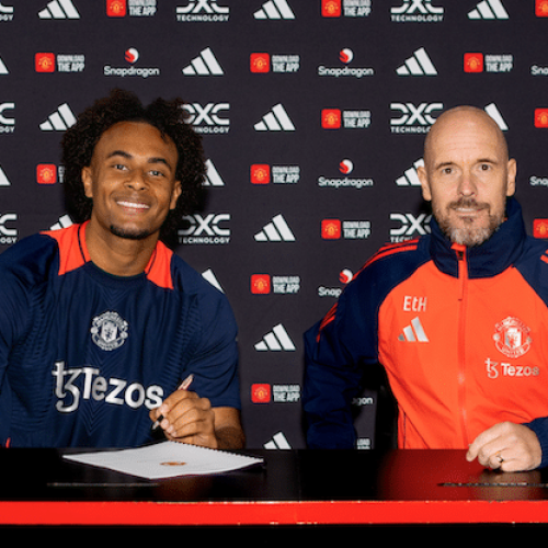 Man Utd Dutch striker Zirkzee from Bologna