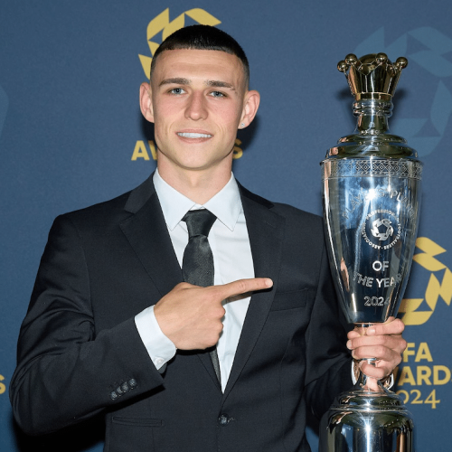 Foden wins PFA Player of the Year award