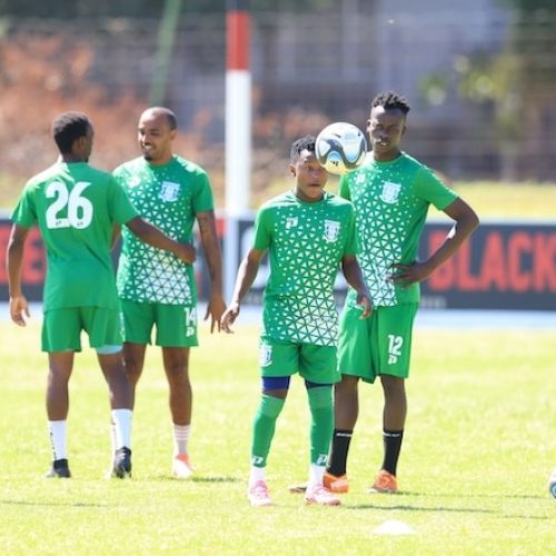 In Picture: Magesi FC’s training session ahead of Sundowns showdown