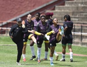 Read more about the article In Picture: Banyana training session ahead of Lesotho friendly