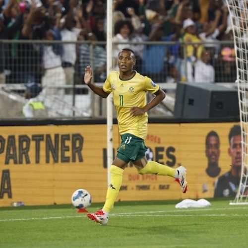 Broos gives verdict on Rele’s debut start for Bafana