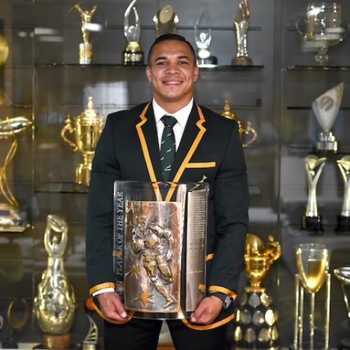 Kolbe and Roos step up to clinch top SA Rugby Awards
