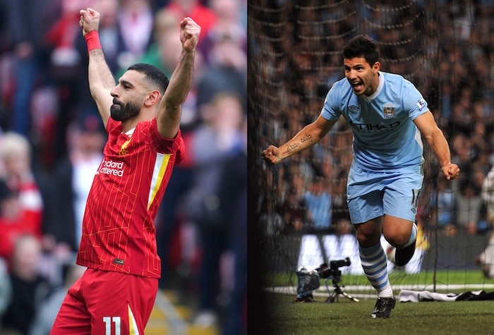 You are currently viewing Salah matches Aguero as fifth highest all-time leading goal scorer in EPL