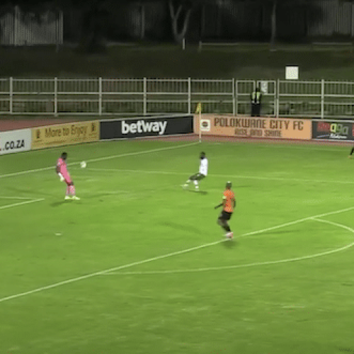What was Polokwane keeper Manuel Sapunga thinking?