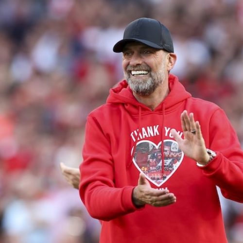 Jurgen Klopp congratulates Liverpool after EPL title win