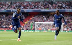 Read more about the article Early Dembélé goal earns PSG win at Arsenal