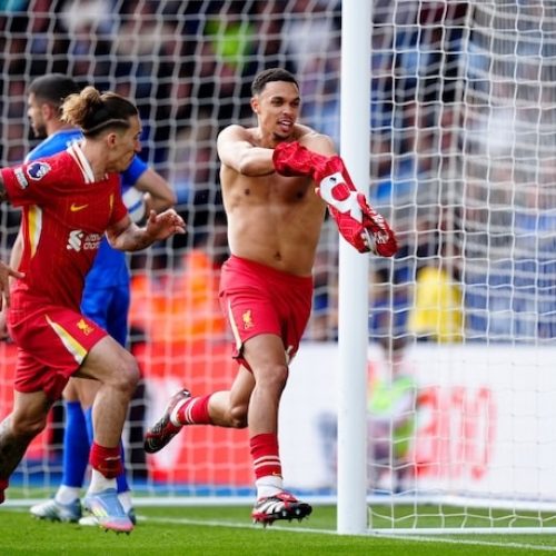 Trent nets winner as Leicester get relegated