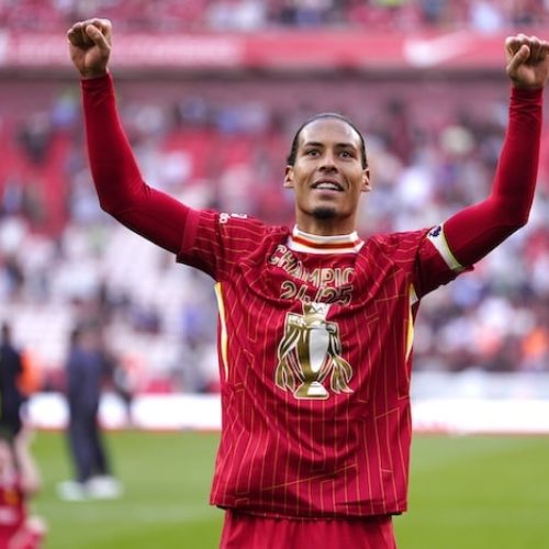 “Winning games after game after game, that’s the key” – Virgil van Dijk
