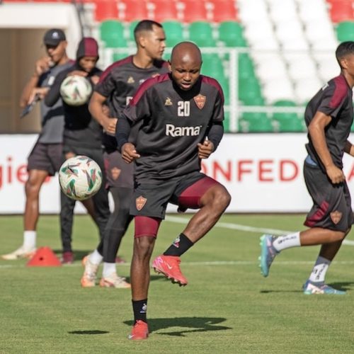 Gallery: Stellies train ahead of CAF Confed Cup semis