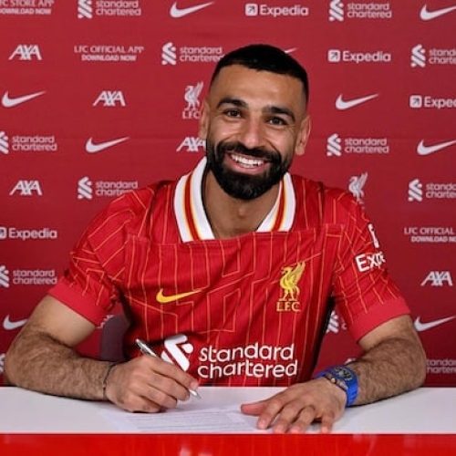 Mohammed Salah pens new Liverpool deal