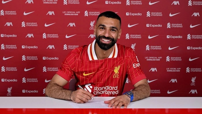 You are currently viewing Mohammed Salah pens new Liverpool deal