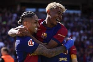 Read more about the article Barca edge Real in seven-goal thriller